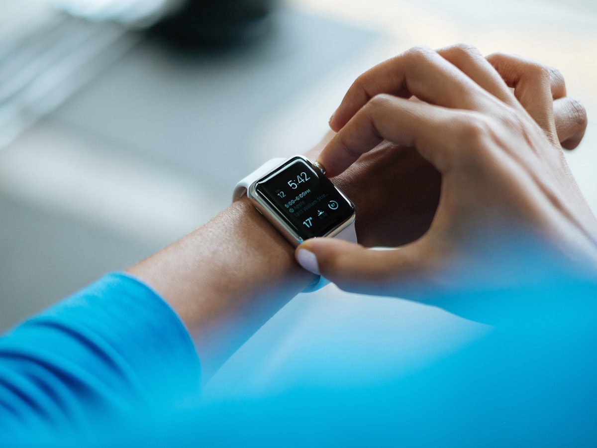 Real-time glucose readings on a smartwatch